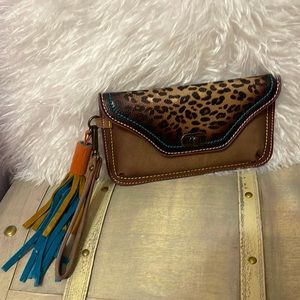 Catchfly Studio Leather Clutch